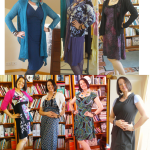 Sporting a few of my dresses