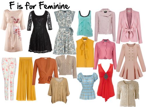 F is for Feminine