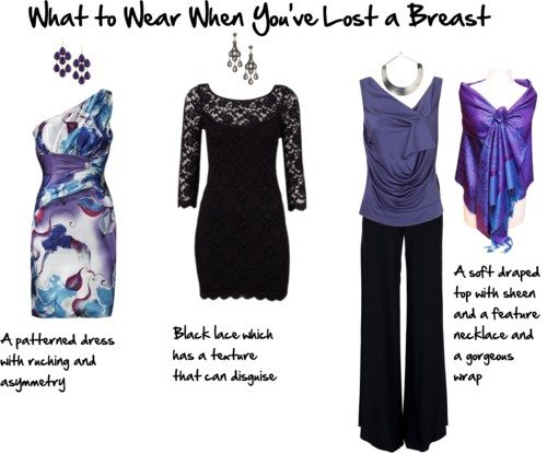 what to wear when you've lost a breast - evening