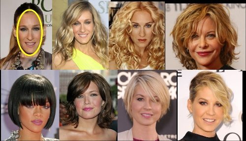 best hair style for oval face
