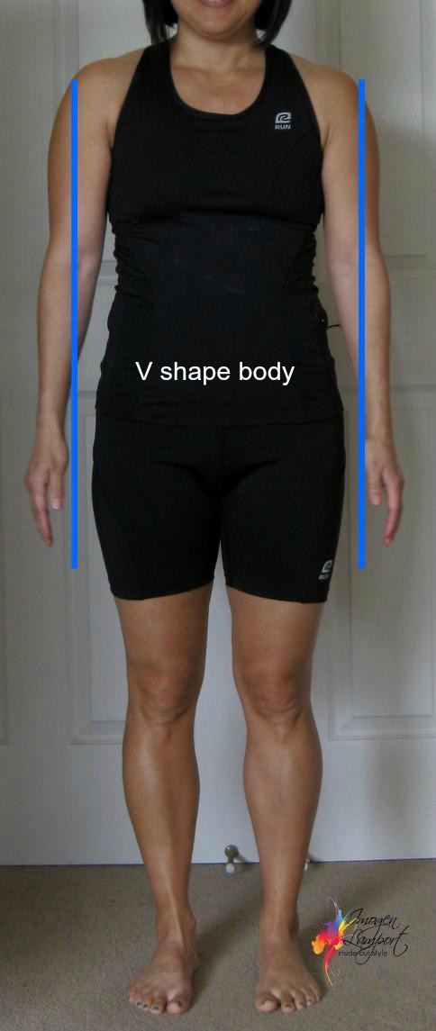 V shape body
