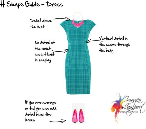 How to dress if you have an H body shape